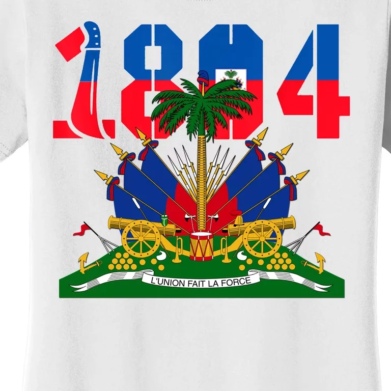 1804 Haiti Haitian Flag Day Independence Women's T-Shirt