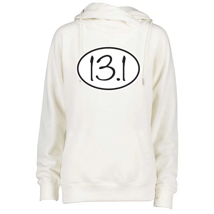 131 Half Marathon Mom Running Mommy Runner Womens Funnel Neck Pullover Hood