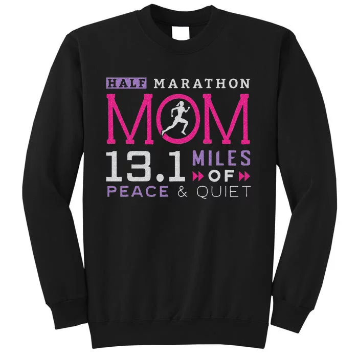 13.1 Half Marathon Mom Running Mommy Runner Women Sweatshirt