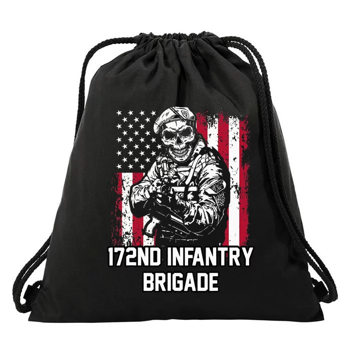 172nd Infantry Brigade Drawstring Bag