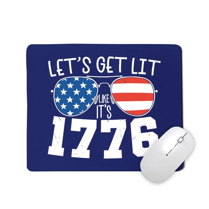 1776 Independence Day 4th Of July Mousepad