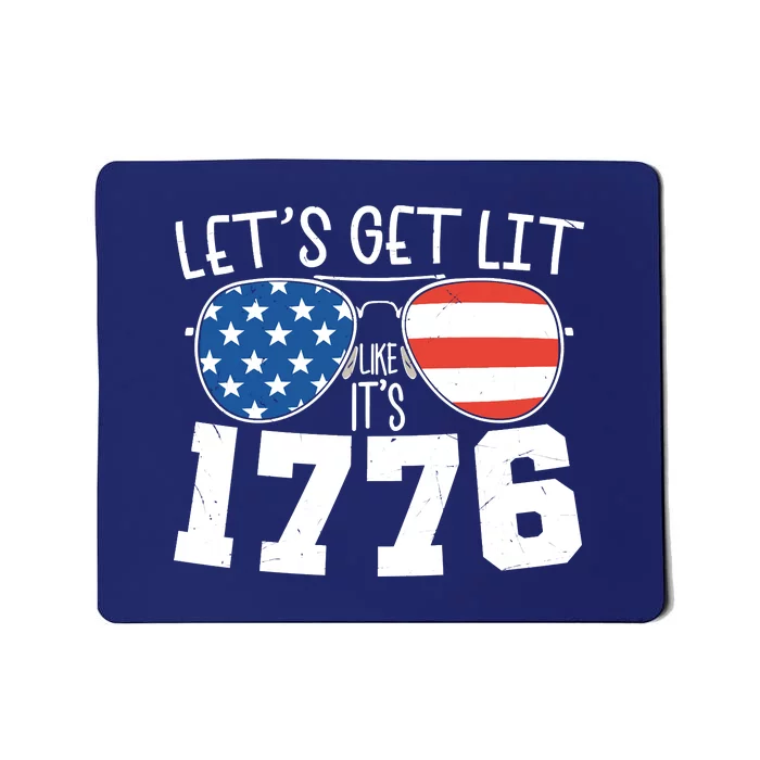 1776 Independence Day 4th Of July Mousepad