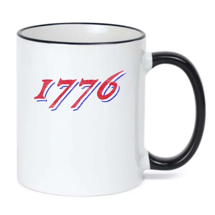 1776 Independence Day Liberty Freedom Betsy Ross Flag Gift Black Color Changing Mug