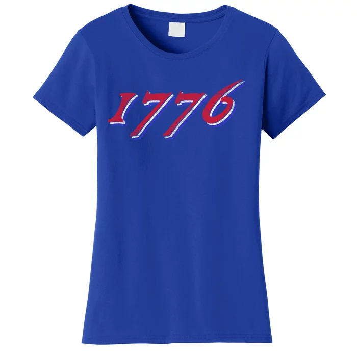 1776 Independence Day Liberty Freedom Betsy Ross Flag Gift Women's T-Shirt