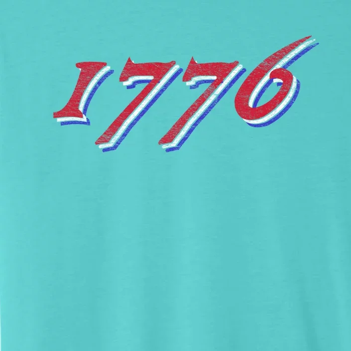 1776 Independence Day Liberty Freedom Betsy Ross Flag Gift ChromaSoft Performance T-Shirt