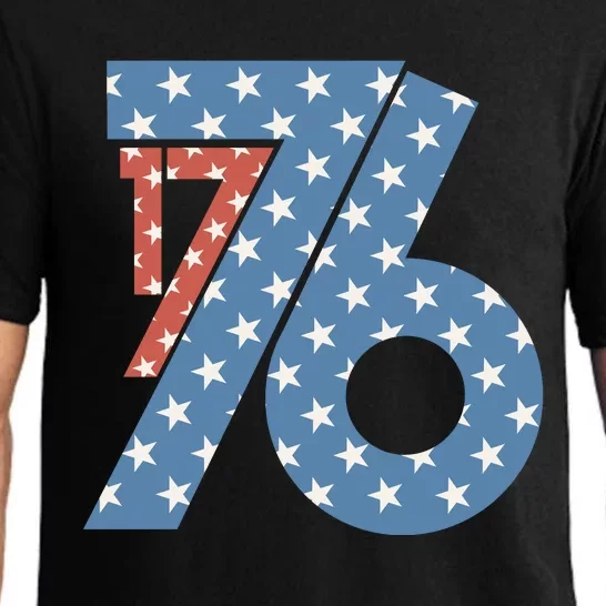 1776 Independence Day Celebration Graphic Pajama Set