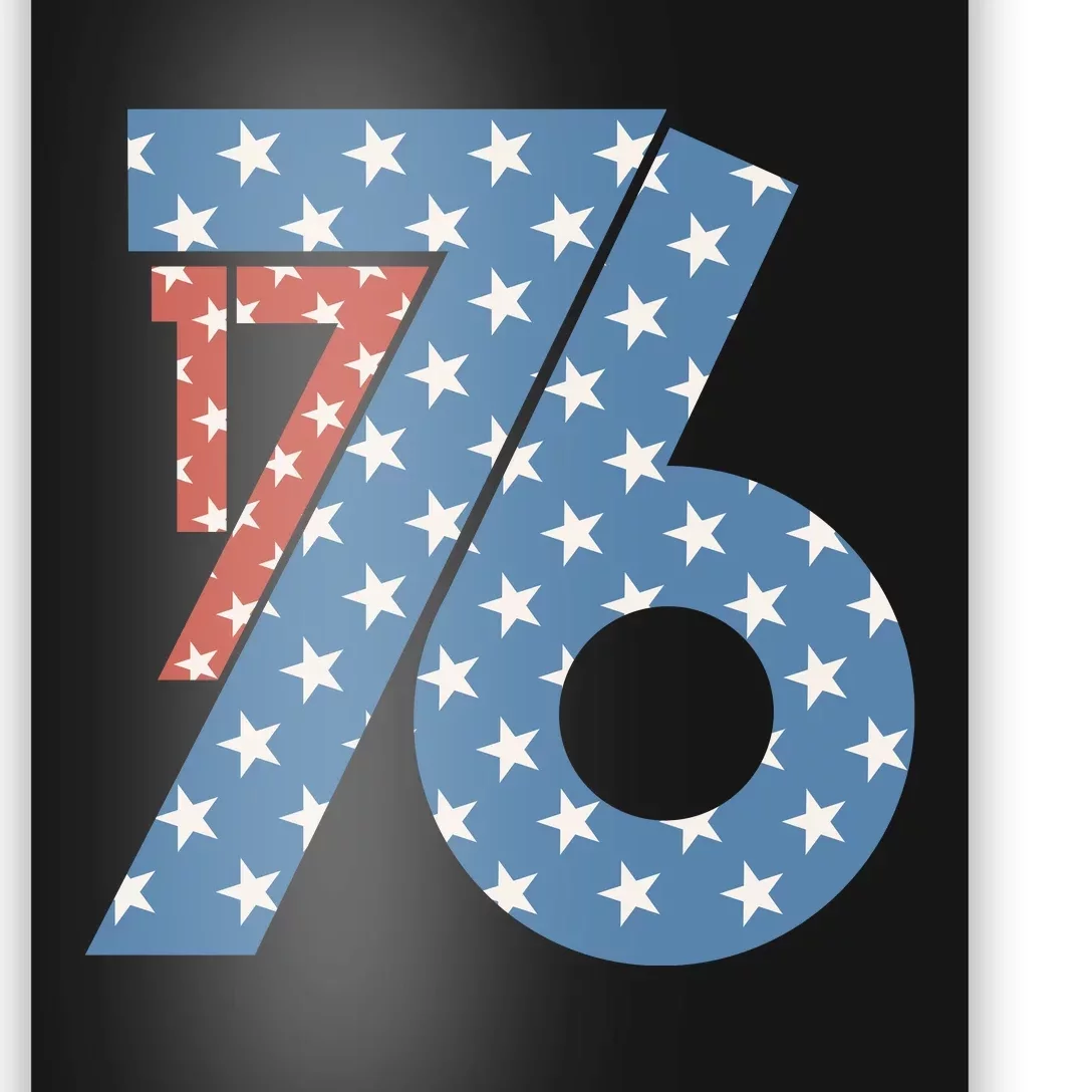 1776 Independence Day Celebration Graphic Poster