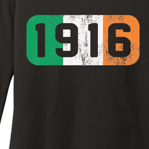 1916 Ireland Flag Irish Rebellion Easter Rising Womens CVC Long Sleeve Shirt