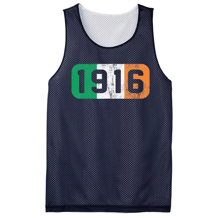 1916 Ireland Flag Irish Rebellion Easter Rising Mesh Reversible Basketball Jersey Tank