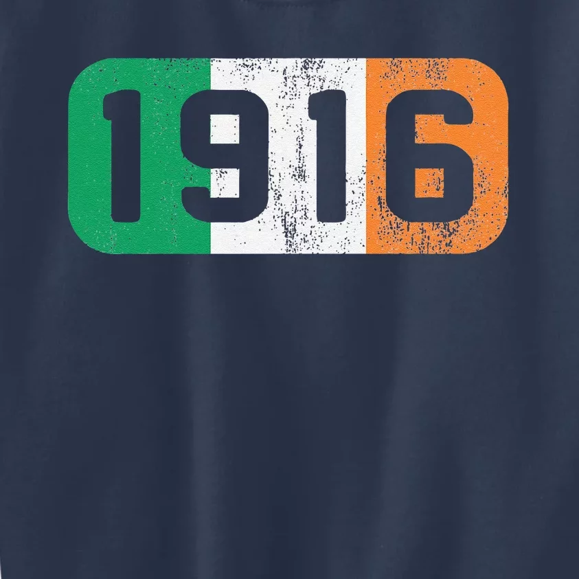 1916 Ireland Flag Irish Rebellion Easter Rising Kids Sweatshirt