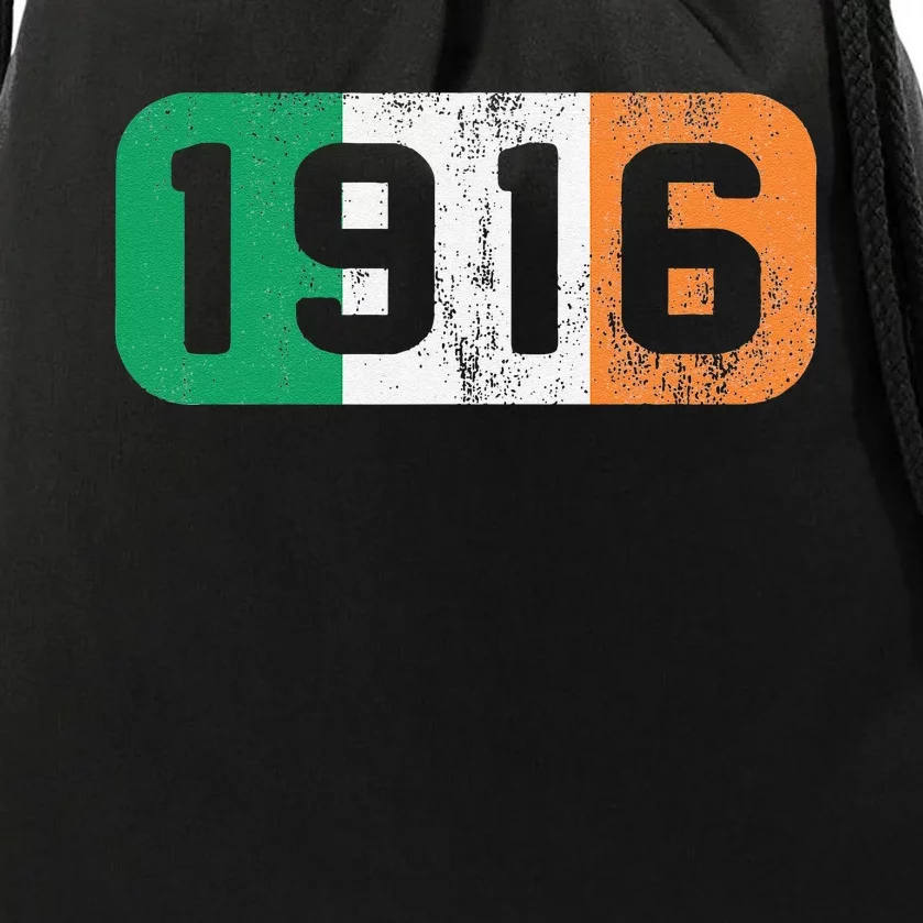 1916 Ireland Flag Irish Rebellion Easter Rising Drawstring Bag