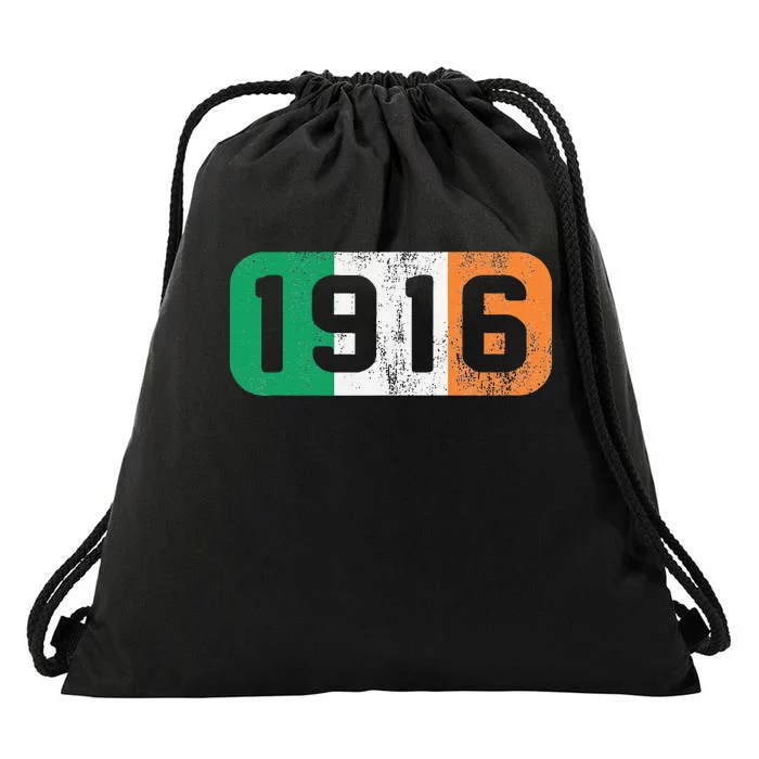 1916 Ireland Flag Irish Rebellion Easter Rising Drawstring Bag