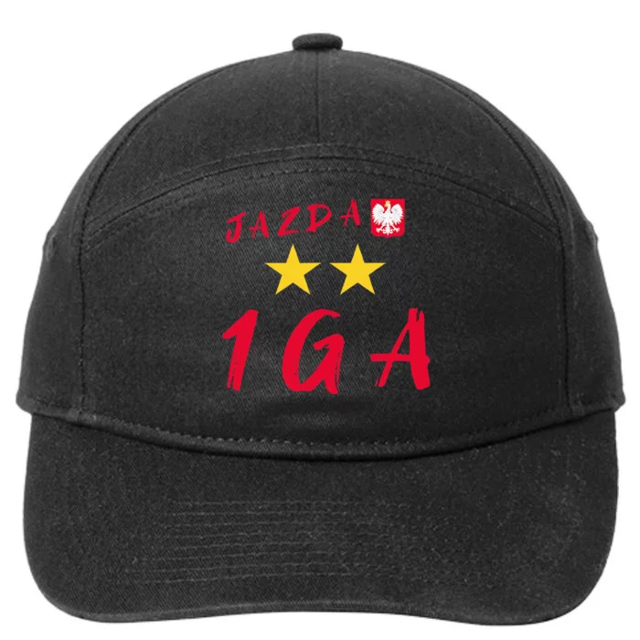 1ga Iga Polish Tennis Number One Jazda 7-Panel Snapback Hat