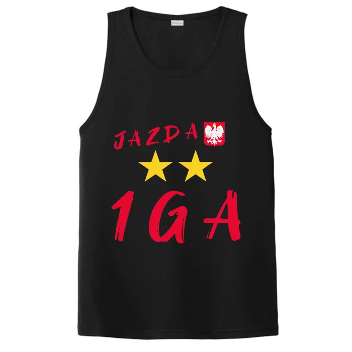 1ga Iga Polish Tennis Number One Jazda Performance Tank