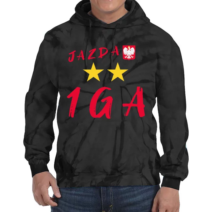 1ga Iga Polish Tennis Number One Jazda Tie Dye Hoodie