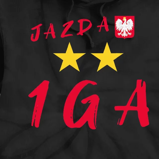 1ga Iga Polish Tennis Number One Jazda Tie Dye Hoodie