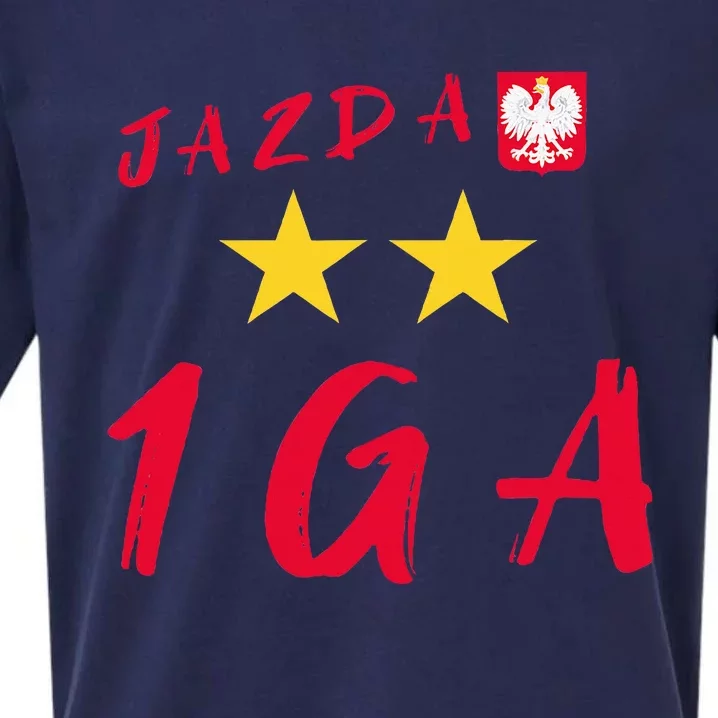 1ga Iga Polish Tennis Number One Jazda Sueded Cloud Jersey T-Shirt