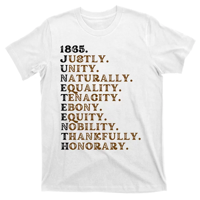 1865 Juneteenth T-Shirt