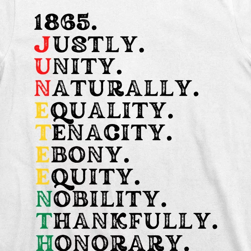 1865 Juneteenth T-Shirt