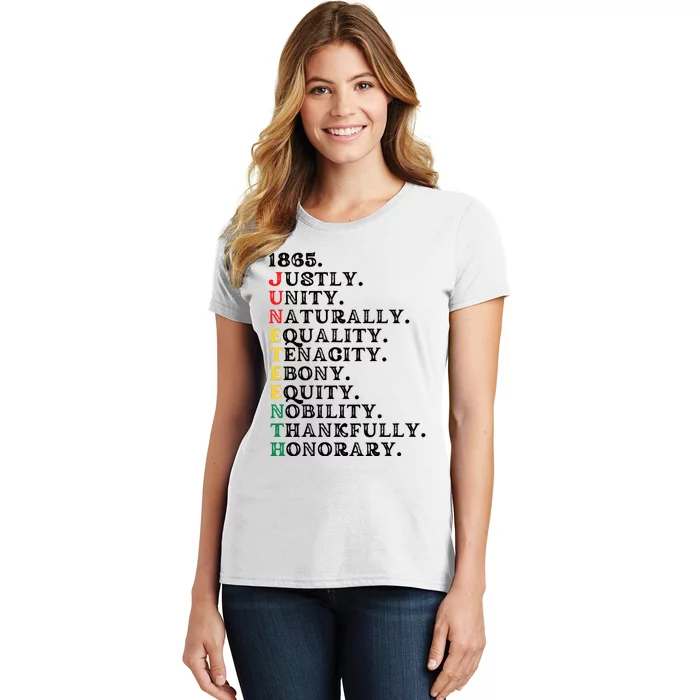 1865 Juneteenth Women's T-Shirt