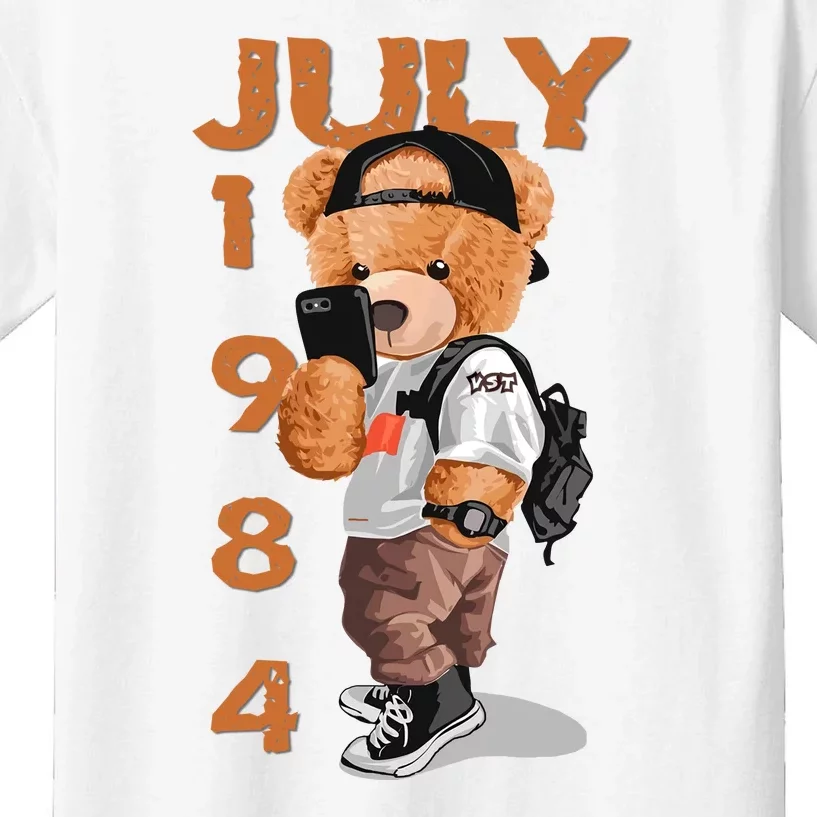 1984 July Born In Kids T-Shirt