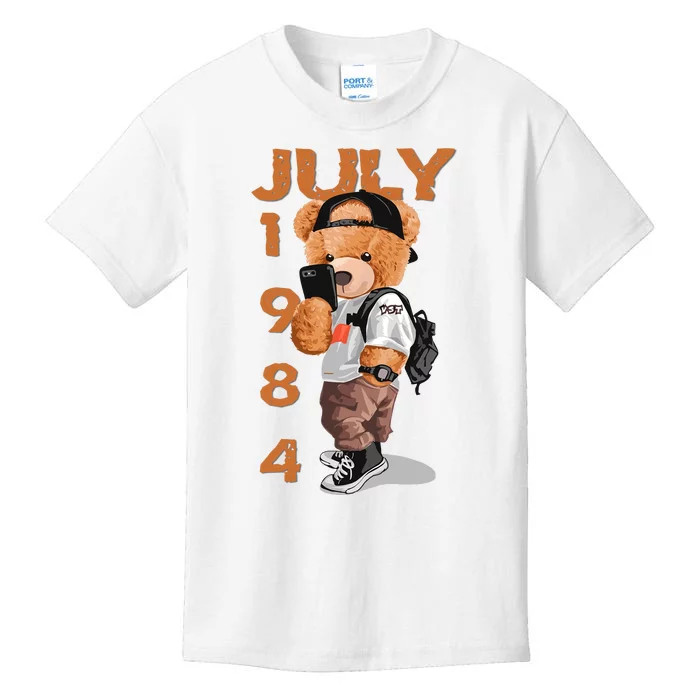 1984 July Born In Kids T-Shirt