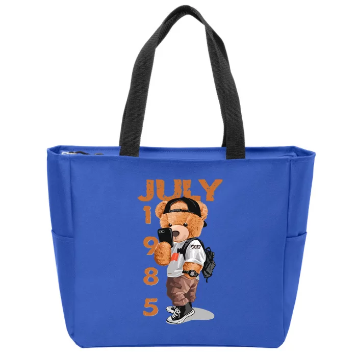 1985 July Born In Zip Tote Bag