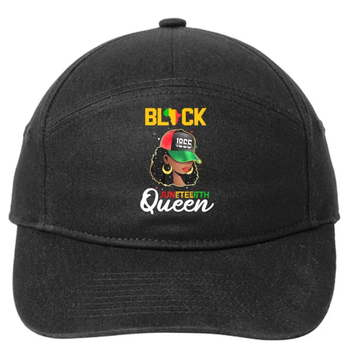 1865 Juneteenth Black Queen 7-Panel Snapback Hat