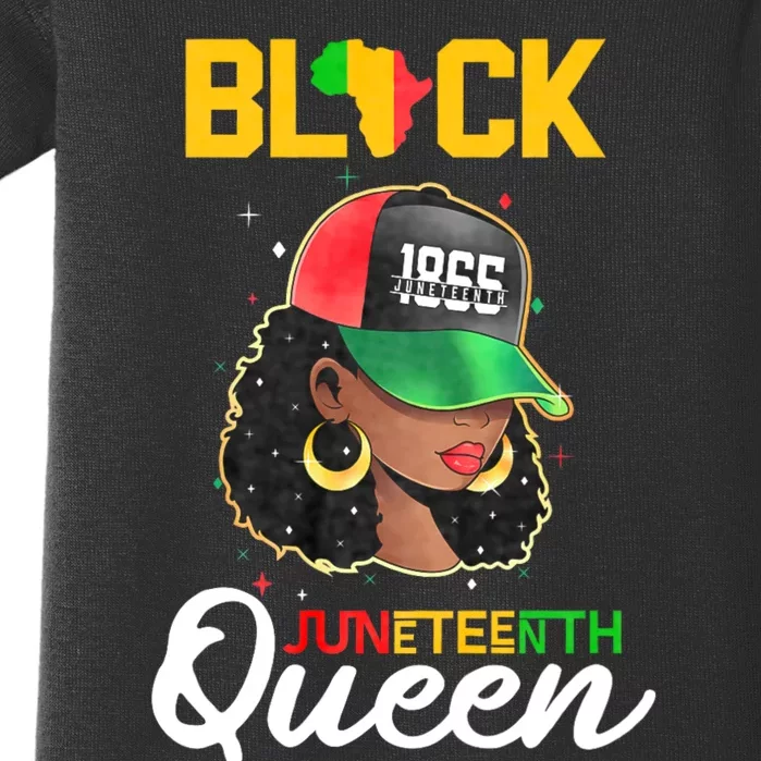 1865 Juneteenth Black Queen Baby Bodysuit