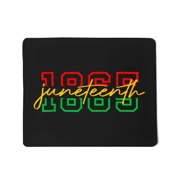 1865 Juneteenth Celebrate African American Freedom Day Mousepad