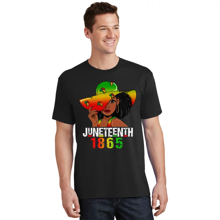 1865 Juneteenth Celebrate African American Freedom Day Women T-Shirt