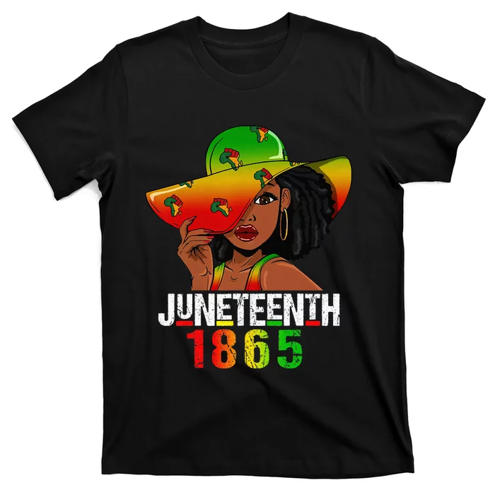 1865 Juneteenth Celebrate African American Freedom Day Women T-Shirt