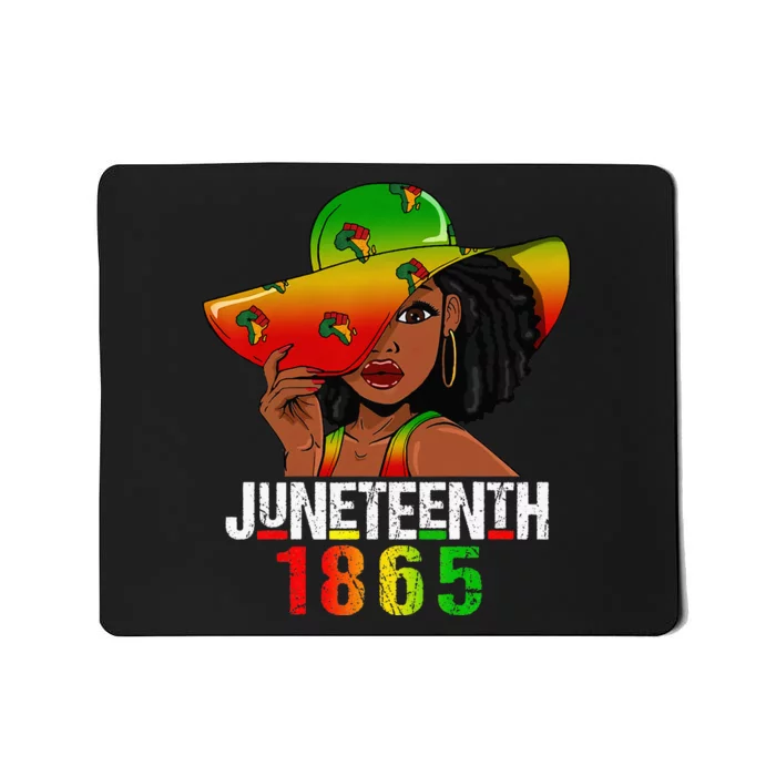 1865 Juneteenth Celebrate African American Freedom Day Women Mousepad