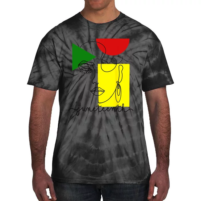 1865 Juneteenth Celebrate African American Freedom Day Tie-Dye T-Shirt