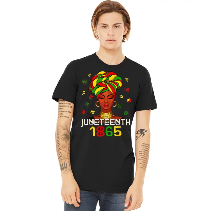 1865 Juneteenth Celebrate African American Freedom Day Premium T-Shirt