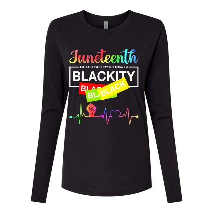 1865 Juneteenth Celebrate African American Freedom Day Womens Cotton Relaxed Long Sleeve T-Shirt