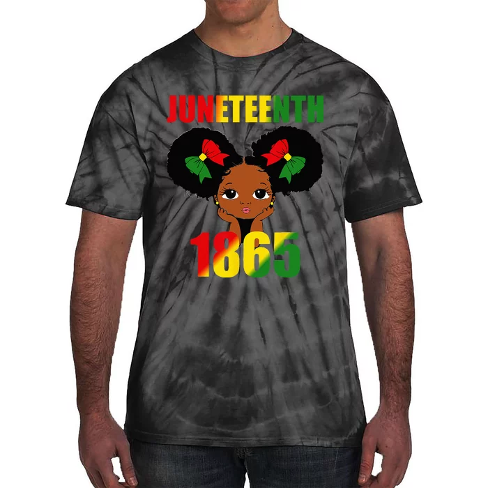 1865 Juneteenth Celebrate African American Freedom Day Tie-Dye T-Shirt