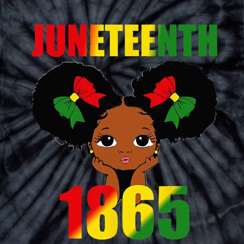 1865 Juneteenth Celebrate African American Freedom Day Tie-Dye T-Shirt