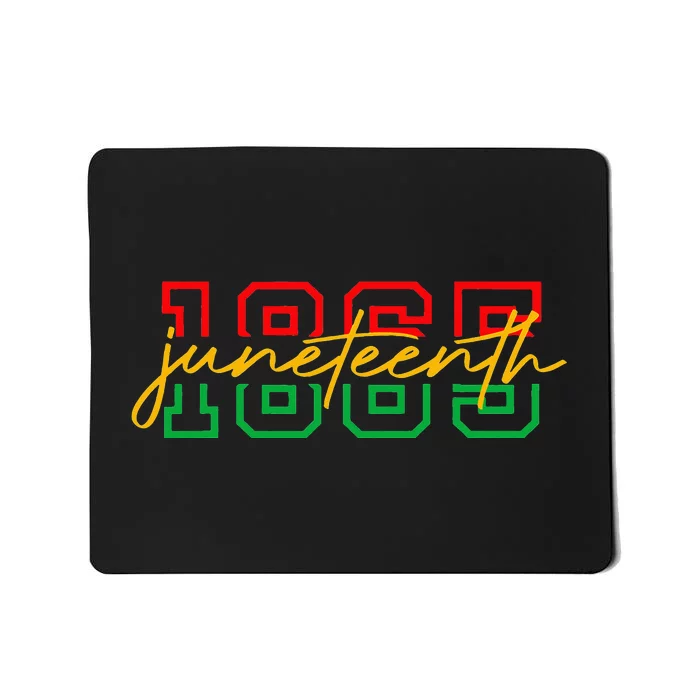 1865 Juneteenth Celebrate African American Freedom Day Women Mousepad