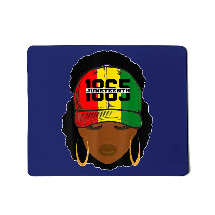 1865 Juneteenth Celebrate Black Magic Melanin Women Mousepad