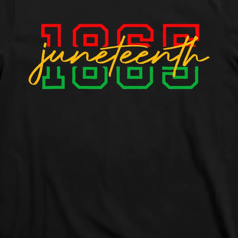 1865 Juneteenth Celebrate African American Freedom T-Shirt