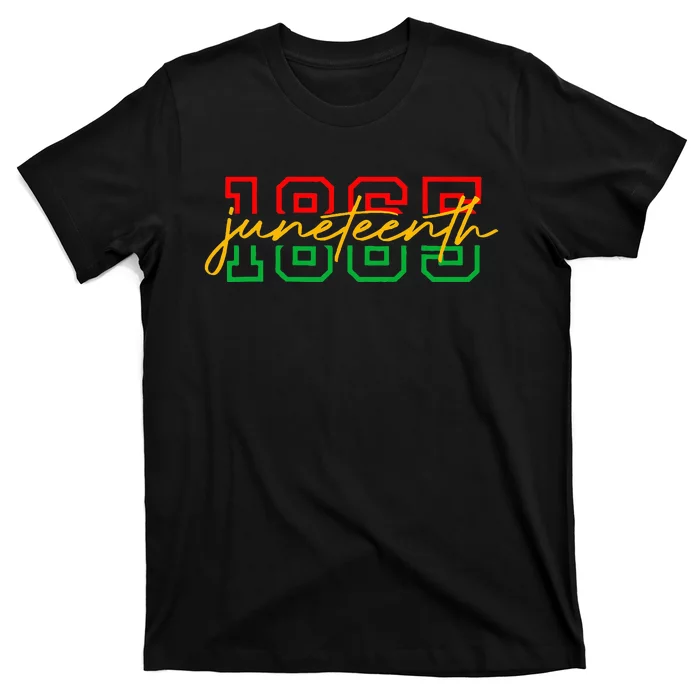 1865 Juneteenth Celebrate African American Freedom T-Shirt