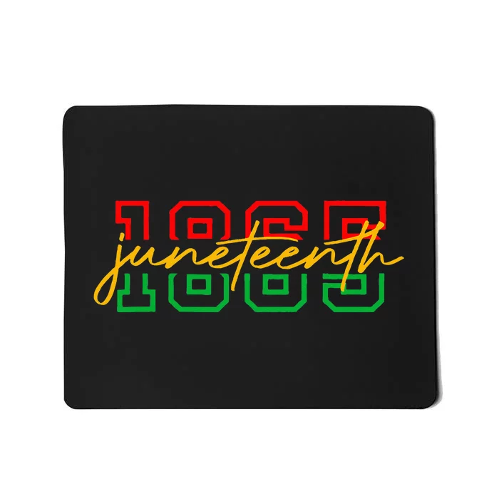 1865 Juneteenth Celebrate African American Freedom Mousepad