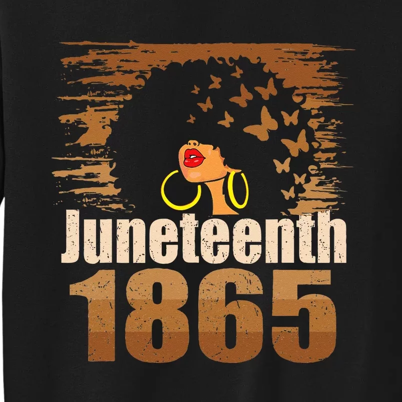 1865 Juneteenth Celebrate African American Freedom Day Sweatshirt