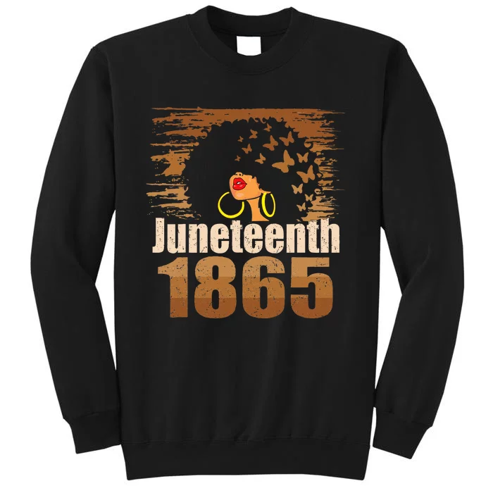 1865 Juneteenth Celebrate African American Freedom Day Sweatshirt