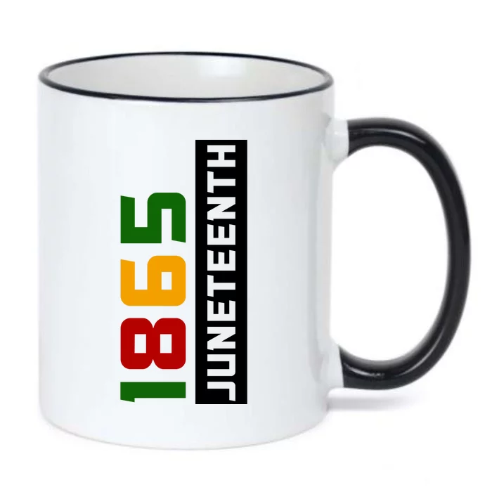 1865 Juneteenth Day Black Color Changing Mug