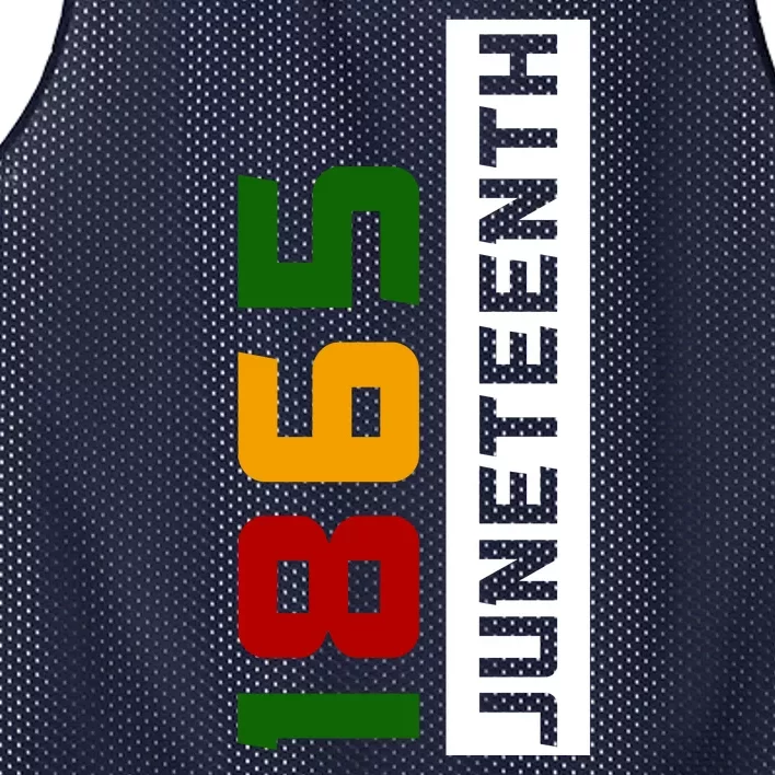 1865 Juneteenth Day Mesh Reversible Basketball Jersey Tank