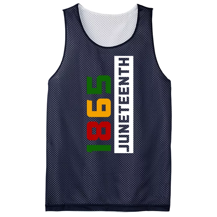 1865 Juneteenth Day Mesh Reversible Basketball Jersey Tank