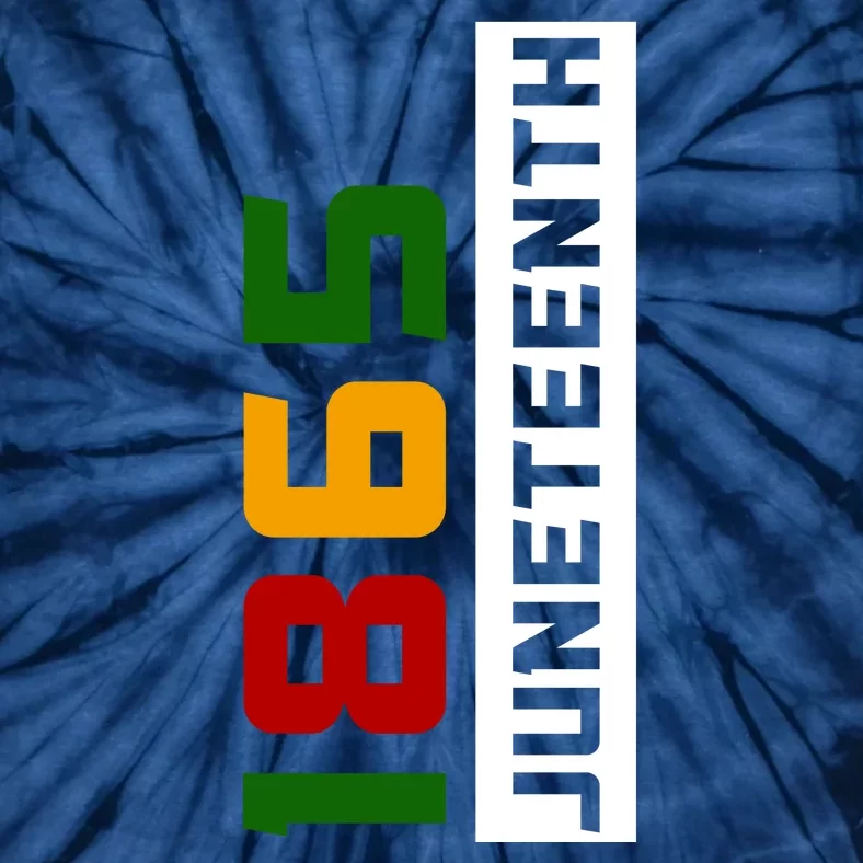 1865 Juneteenth Day Tie-Dye T-Shirt