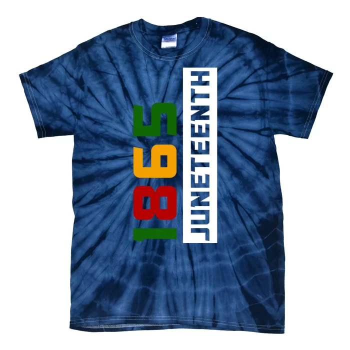 1865 Juneteenth Day Tie-Dye T-Shirt